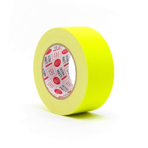 DGTAPE @ultraMATT UMF50/25/Y 50mm(w)X 25M YELLOW FLUORESCENT